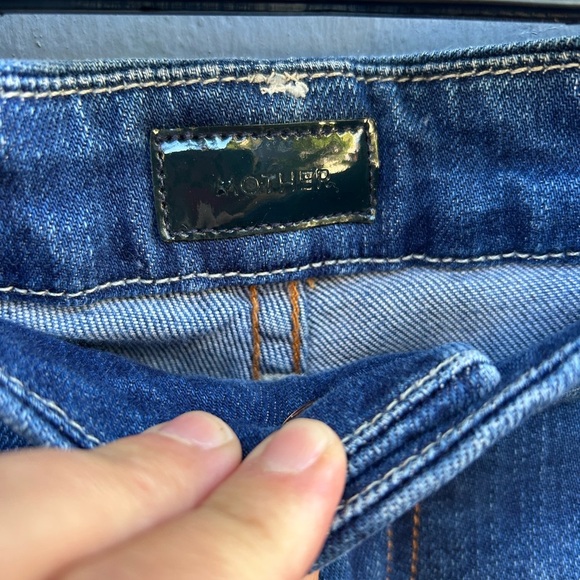 Mother The Drama High-Rise Flare Jeans, size 28 - Picture 9 of 11